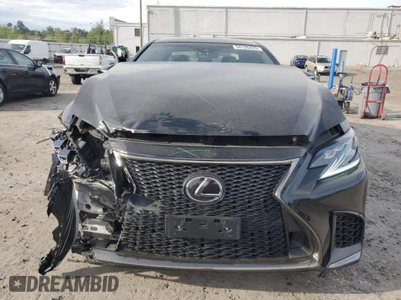 2018 Lexus LS 500 z VIN JTHC51FF2J5003985, wystawiony jako Copart lot #54126835 z przebiegiem 34 247 mil mil oraz Szkoda całkowita • Salvage title. Historia ofert i sprzedaży dostępna na DreamBid. Obrazek 5.