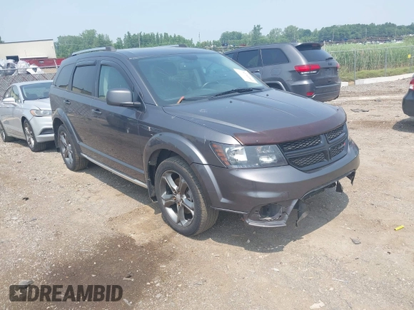 2015 Dodge Journey Crossroad with VIN 3C4PDCGG6FT511540, listed as a IAAI auction lot 42741561 with 166,041 mi miles and . Bid and sale history available at DreamBid. Image 1.