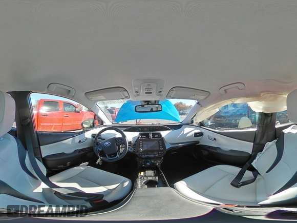 2020 Toyota Prius LE with VIN JTDL9RFU9L3019067, listed as a Copart auction lot 76759424 with 58,028 mi miles and Salvage Title. Bid and sale history available at DreamBid. Image 16.