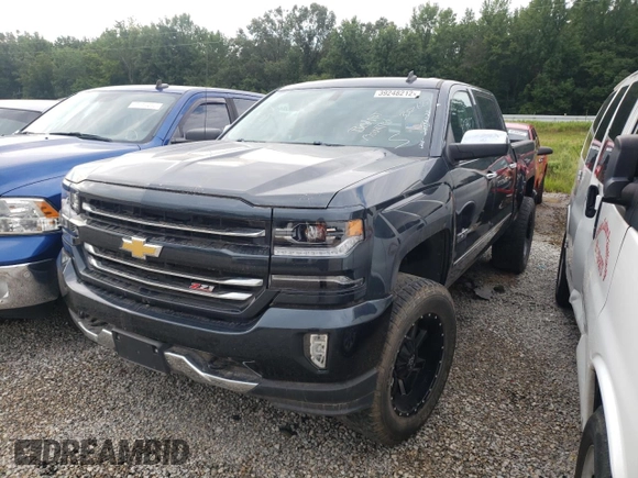 2018 Chevrolet Silverado 1500 with VIN TNV1N230158399080, listed as a Copart auction lot 63489073 with 80,942 mi miles and Salvage Title. Bid and sale history available at DreamBid. Image 2.