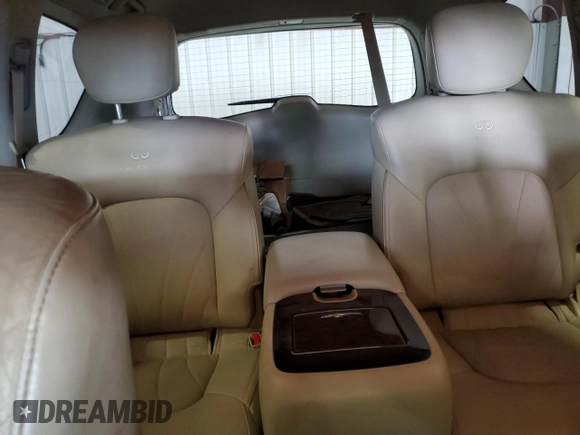 2013 Infiniti QX56 with VIN JN8AZ2NE7D9061006, listed as a Copart auction lot 50602075 with 0 mi miles and Salvage Title. Bid and sale history available at carsss.com. Image 10.