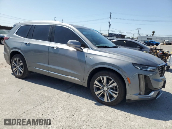 2021 Cadillac XT6 Premium Luxury with VIN 1GYKPCRS9MZ219271, listed as a Copart auction lot 51994715 with 44,616 mi miles and Salvage title. Bid and sale history available at DreamBid. Image 4.
