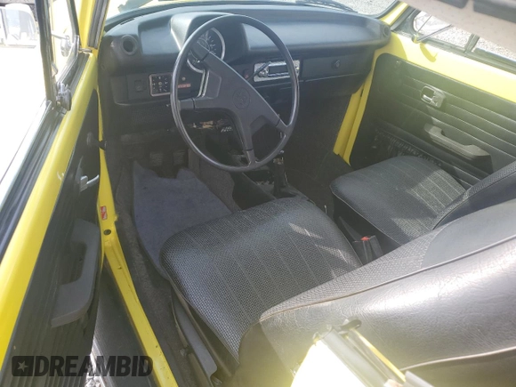 1973 Volkswagen Beetle with VIN 1532316998, listed as a Copart auction lot 76866654 with 1,983 mi miles and Salvage Title. Bid and sale history available at DreamBid. Image 8.