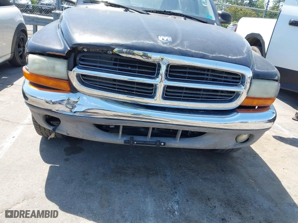 2004 Dodge Dakota SLT with VIN 1D7GL42N14S527342, listed as a IAAI auction lot 42081956 with 165,157 mi miles. Bid and sale history available at carsss.com. Image 6.