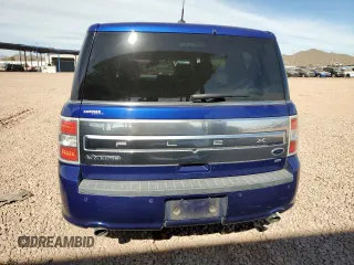 2013 Ford Flex Limited with VIN 2FMHK6D81DBD38474, listed as a Copart auction lot 44733335 with 125,856 mi miles and Salvage Title. Bid and sale history available at carsss.com. Image 6.
