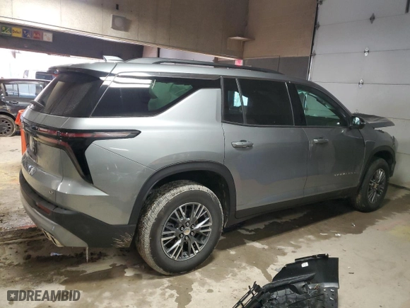 2024 Chevrolet Traverse AWD LT with VIN 1GNEVGKS4RJ166969, listed as a Copart auction lot 45949515 with 14,703 mi miles and Clean Title. Bid and sale history available at carsss.com. Image 3.
