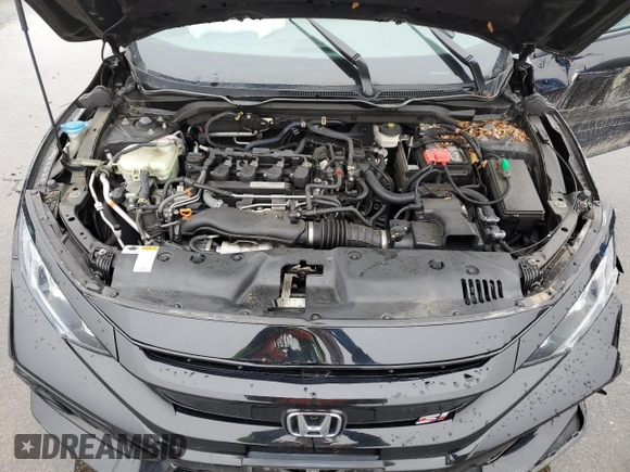 2019 Honda Civic Si z VIN 2HGFC1E57KH707186, wystawiony jako Copart lot #47939055 z przebiegiem Nie podano mil oraz Szkoda całkowita • Salvage title. Historia ofert i sprzedaży dostępna na DreamBid. Obrazek 11.
