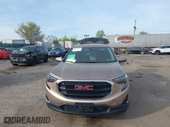 2019 GMC Terrain SLE with VIN 3GKALMEVXKL128523, listed as a IAAI auction lot 42119126 with 82,569 mi miles and . Bid and sale history available at DreamBid. Image 13.