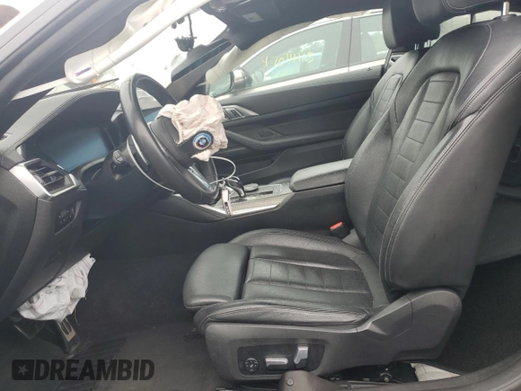 2021 BMW 4 Series M440i xDrive with VIN WBA13AR06MCF77172, listed as a Copart auction lot 47683065 with Not Provided miles and Salvage Title. Bid and sale history available at DreamBid. Image 7.