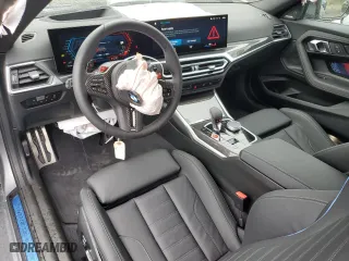 2024 BMW M2 with VIN 3MF13DM05R8E66472, listed as a Copart auction lot 72720884 with 102 mi miles and Salvage Title. Bid and sale history available at carsss.com. Image 8.