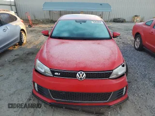 2013 Volkswagen Jetta GLI Autobahn with VIN 3VW467AJ0DM263220, listed as a Copart auction lot 76453094 with 176,030 mi miles and Salvage title. Bid and sale history available at DreamBid. Image 5.