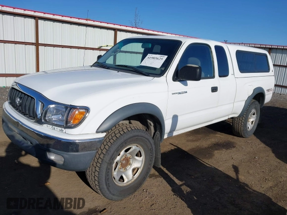 2003 Toyota Tacoma PreRunner with VIN 5TESN92N43Z218230, listed as a IAAI auction lot 41985625 with 203,955 mi miles and . Bid and sale history available at DreamBid. Image 2.
