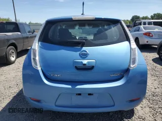 2013 Nissan LEAF SL z VIN 1N4AZ0CP7DC408282, wystawiony jako Copart lot #55980465 z przebiegiem 61 104 mil mil oraz Szkoda całkowita • Salvage title. Historia ofert i sprzedaży dostępna na DreamBid. Obrazek 6.