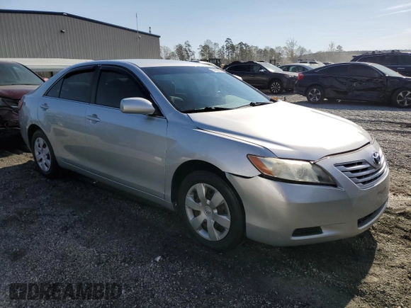 2007 Toyota Camry CE with VIN 4T1BE46K57U190368, listed as a Copart auction lot 51163725 with 109,103 mi miles and Salvage Title. Bid and sale history available at carsss.com. Image 4.
