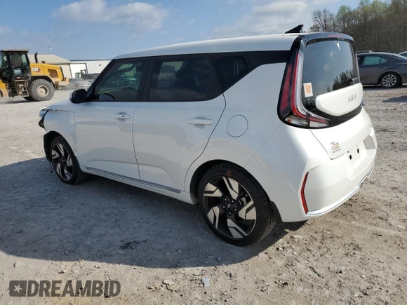 2023 Kia Soul GT-Line with VIN KNDJ53AU4P7840115, listed as a Copart auction lot 51434275 with 23,165 mi miles and Salvage Title. Bid and sale history available at carsss.com. Image 2.