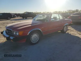 1987 Mercedes-Benz 560 SL with VIN WDBBA48D8HA059600, listed as a Copart auction lot 84690904 with 118,834 mi miles and Clean Title. Bid and sale history available at carsss.com. Image 1.