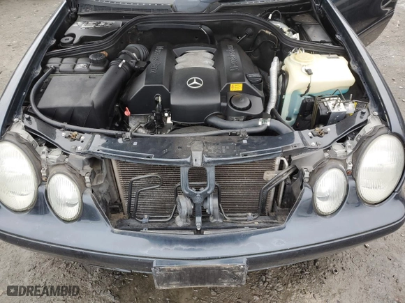 2001 Mercedes-Benz CLK-Class with VIN WDBLJ65G11F173980, listed as a Copart auction lot 87249744 with 0 mi miles and Clean Title. Bid and sale history available at carsss.com. Image 11.
