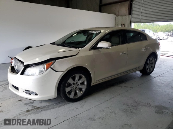 2010 Buick LaCrosse CXL with VIN 1G4GC5EG4AF194180, listed as a Copart auction lot 59618645 with 104,195 mi miles and Salvage title. Bid and sale history available at DreamBid. Image 1.