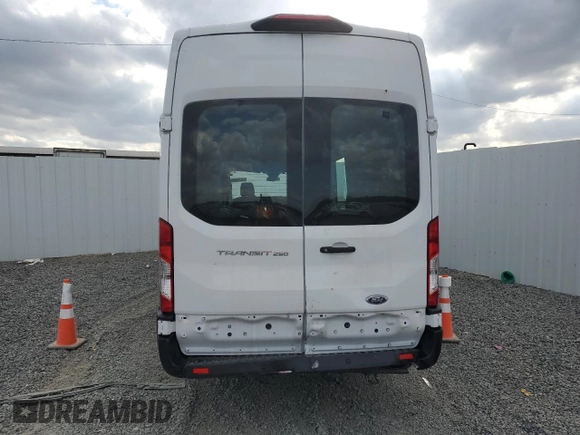 2023 Ford Transit Cargo with VIN 1FTBR3X8XPKA82717, listed as a Copart auction lot 88084785 with 20,648 mi miles and Clean title. Bid and sale history available at DreamBid. Image 6.