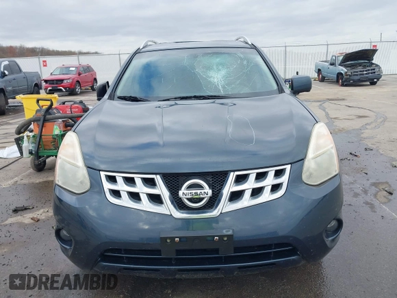 2013 Nissan Rogue S with VIN JN8AS5MT1DW507934, listed as a IAAI auction lot 41934593 with 138,508 mi miles and . Bid and sale history available at DreamBid. Image 12.