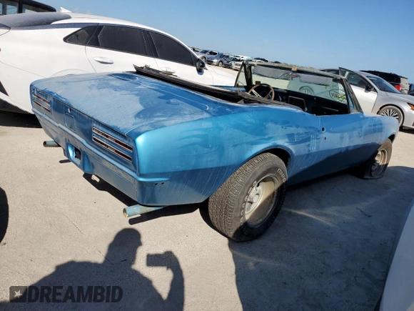 1967 Pontiac Firebird z VIN 223677U101685, wystawiony jako Copart lot #74851504 z przebiegiem 68 172 mil mil oraz Nie do naprawy • Non repairable. Historia ofert i sprzedaży dostępna na DreamBid. Obrazek 3.