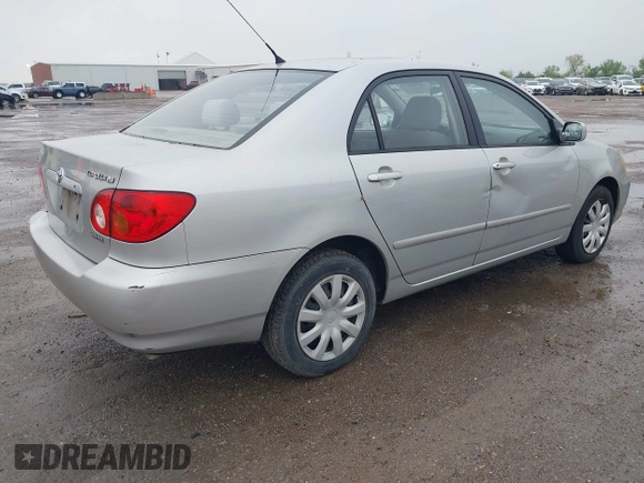2003 Toyota Corolla CE with VIN 1NXBR38E23Z162446, listed as a IAAI auction lot 41951471 with 176,483 mi miles and . Bid and sale history available at DreamBid. Image 4.