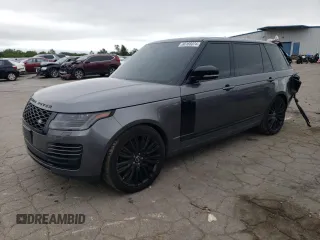 2019 Land Rover Range Rover with VIN SALGS5RE6KA548465, listed as a Copart auction lot 66166074 with 43,174 mi miles and Salvage Title. Bid and sale history available at carsss.com. Image 1.