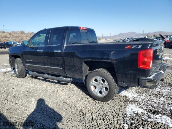 2018 Chevrolet Silverado 1500 LTZ with VIN 1GCVKSECXJZ271417, listed as a Copart auction lot 42434595 with 59,063 mi miles and Salvage Title. Bid and sale history available at carsss.com. Image 2.
