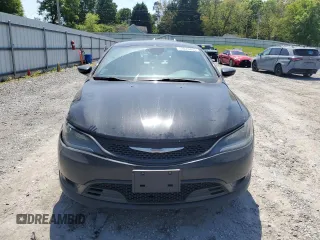 2015 Chrysler 200 S with VIN 1C3CCCBB0FN604457, listed as a Copart auction lot 53078495 with 130,397 mi miles and Salvage Title. Bid and sale history available at carsss.com. Image 5.