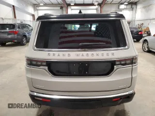 2022 Jeep Grand Wagoneer Series I with VIN 1C4SJVEJ2NS180968, listed as a Copart auction lot 61053895 with 14,741 mi miles and Salvage title. Bid and sale history available at DreamBid. Image 6.