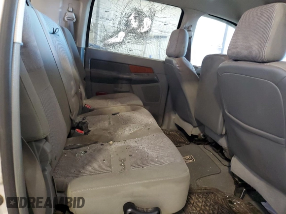 2006 Dodge 1500 SLT with VIN 3D7KS19D66G171652, listed as a Copart auction lot 45290235 with Not Provided miles and Salvage Title. Bid and sale history available at carsss.com. Image 10.