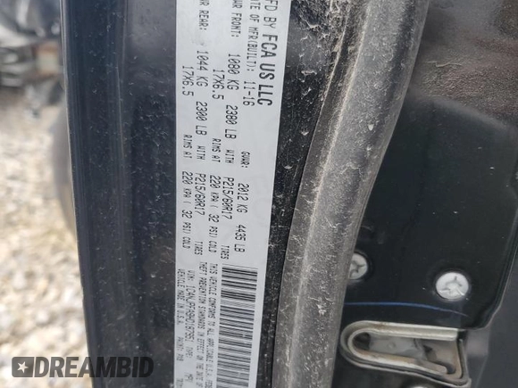 2017 Jeep Patriot High Altitude with VIN 1C4NJPFA9HD187951, listed as a Copart auction lot 48878835 with 77,832 mi miles and Salvage Title. Bid and sale history available at carsss.com. Image 14.