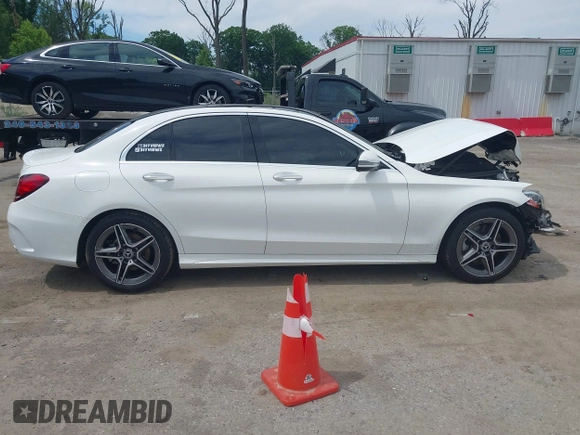 2021 Mercedes-Benz C 300 with VIN W1KWF8EB4MR639409, listed as a IAAI auction lot 42302916 with 50,055 mi miles and . Bid and sale history available at DreamBid. Image 13.