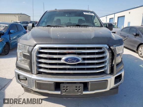 2017 Ford F-150 XL with VIN 1FTEX1CP9HKC59876, listed as a Copart auction lot 52793685 with 58,728 mi miles and Salvage Title. Bid and sale history available at carsss.com. Image 5.