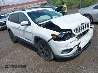 2019 Jeep Cherokee Latitude Plus with VIN 1C4PJMLX3KD418494, listed as a IAAI auction lot 42763436 with 112,006 mi miles and . Bid and sale history available at DreamBid. Image 1.