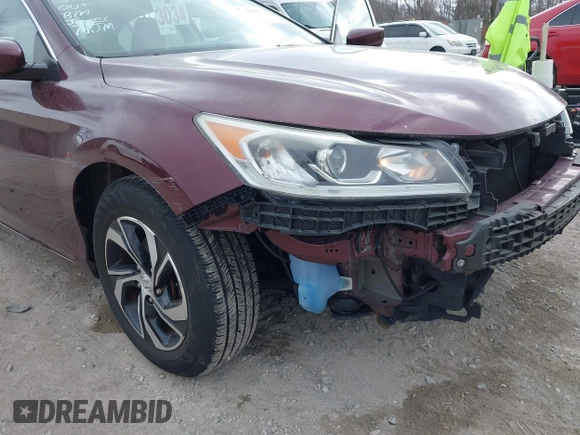 2016 Honda Accord LX with VIN 1HGCR2F37GA144067, listed as a IAAI auction lot 41902711 with 181,389 mi miles and . Bid and sale history available at DreamBid. Image 17.