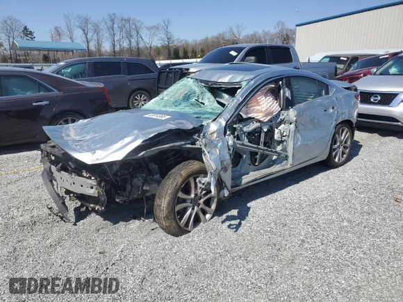 2017 Mazda 6 Touring with VIN JM1GL1V59H1106419, listed as a Copart auction lot 48914995 with 90,705 mi miles and Salvage Title. Bid and sale history available at carsss.com. Image 1.