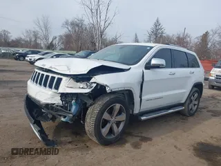 2014 Jeep Grand Cherokee Limited with VIN 1C4RJEBG6EC157551, listed as a IAAI auction lot 42006861 with 159,536 mi miles and . Bid and sale history available at DreamBid. Image 18.