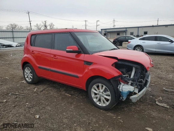 2012 Kia Soul + with VIN KNDJT2A62C7378648, listed as a Copart auction lot 51216265 with 182,159 mi miles and Salvage Title. Bid and sale history available at carsss.com. Image 4.