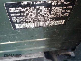 2023 Subaru Forester Premium z VIN JF2SKAECXPH434354, wystawiony jako Copart lot #63030395 z przebiegiem 54 872 mil mil oraz Szkoda całkowita • Salvage title. Historia ofert i sprzedaży dostępna na DreamBid. Obrazek 13.