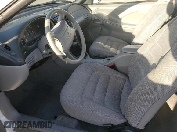1997 Ford Mustang with VIN 1FALP4045VF120213, listed as a Copart auction lot 85335614 with 71,225 mi miles and Salvage Title. Bid and sale history available at carsss.com. Image 7.