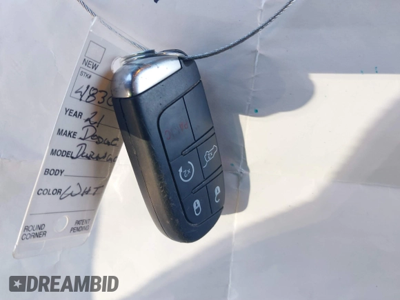2021 Dodge Durango GT z VIN 1C4RDJDG2MC694669, wystawiony jako IAAI lot #41638513 z przebiegiem 80 860 mil mil oraz . Historia ofert i sprzedaży dostępna na DreamBid. Obrazek 11.