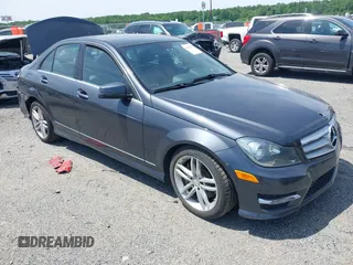 2013 Mercedes-Benz C 300 Sport with VIN WDDGF8AB3DR247015, listed as a IAAI auction lot 42292350 with 118,370 mi miles and . Bid and sale history available at DreamBid. Image 1.