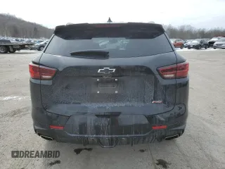2023 Chevrolet Blazer RS with VIN 3GNKBKRSXPS208402, listed as a Copart auction lot 45949245 with 15,301 mi miles and Salvage title. Bid and sale history available at DreamBid. Image 6.