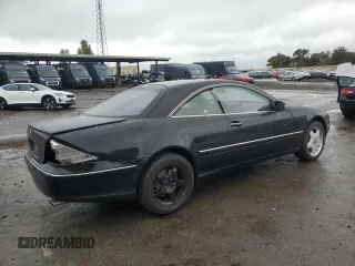 2002 Mercedes-Benz CL 500/600 with VIN WDBPJ75J52A027910, listed as a Copart auction lot 80336324 with 179,024 mi miles and Salvage Title. Bid and sale history available at DreamBid. Image 3.
