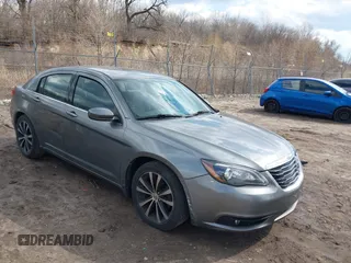 2013 Chrysler 200 Touring with VIN 1C3CCBBG3DN717001, listed as a IAAI auction lot 41896197 with 144,122 mi miles. Bid and sale history available at carsss.com. Image 1.