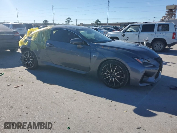2015 Lexus RC F F z VIN JTHHP5BC0F5004370, wystawiony jako Copart lot #46636345 z przebiegiem 57 055 mil mil oraz Szkoda całkowita • Salvage title. Historia ofert i sprzedaży dostępna na DreamBid. Obrazek 4.
