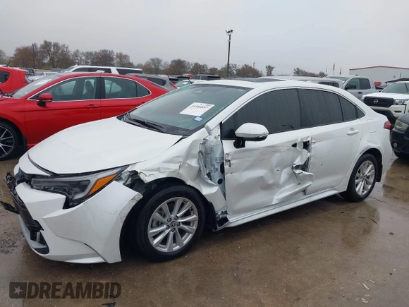 2024 Toyota Corolla Hybrid LE with VIN JTDBCMFE4RJ027221, listed as a IAAI auction lot 41084897 with 10,683 mi miles. Bid and sale history available at carsss.com. Image 6.