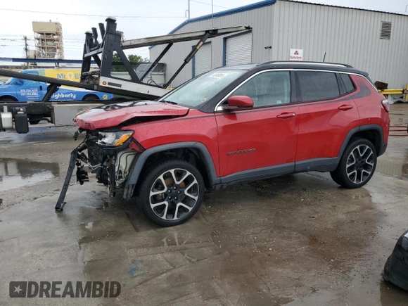2018 Jeep Compass Limited с VIN 3C4NJDCB7JT246345, выставлен на аукционе Copart как лот 60849895 с пробегом 134 709 миль миль и Списание • Salvage title. История ставок и продаж доступна на DreamBid. Изображение 1.