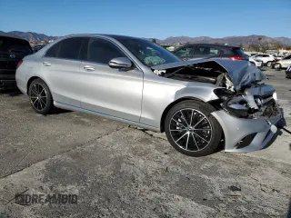 2021 Mercedes-Benz C 300 with VIN W1KWF8DB9MR605631, listed as a Copart auction lot 42355085 with Not Provided miles and Salvage Title. Bid and sale history available at carsss.com. Image 4.